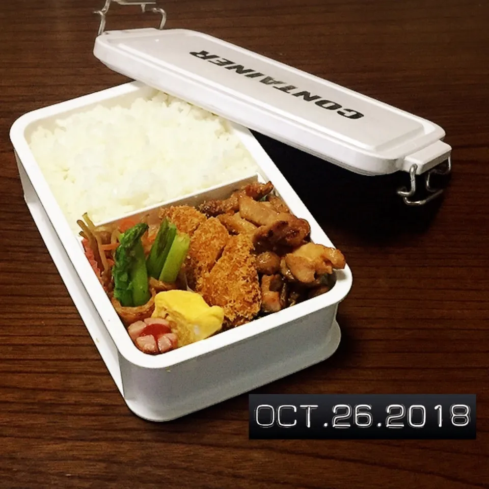 Snapdishの料理写真:男子高校生弁当|TOMOさん