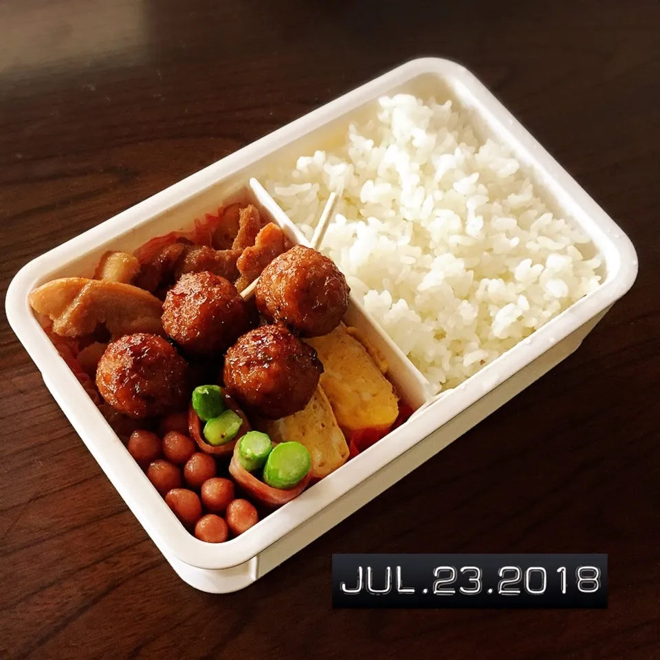 Snapdishの料理写真:男子高校生弁当|TOMOさん