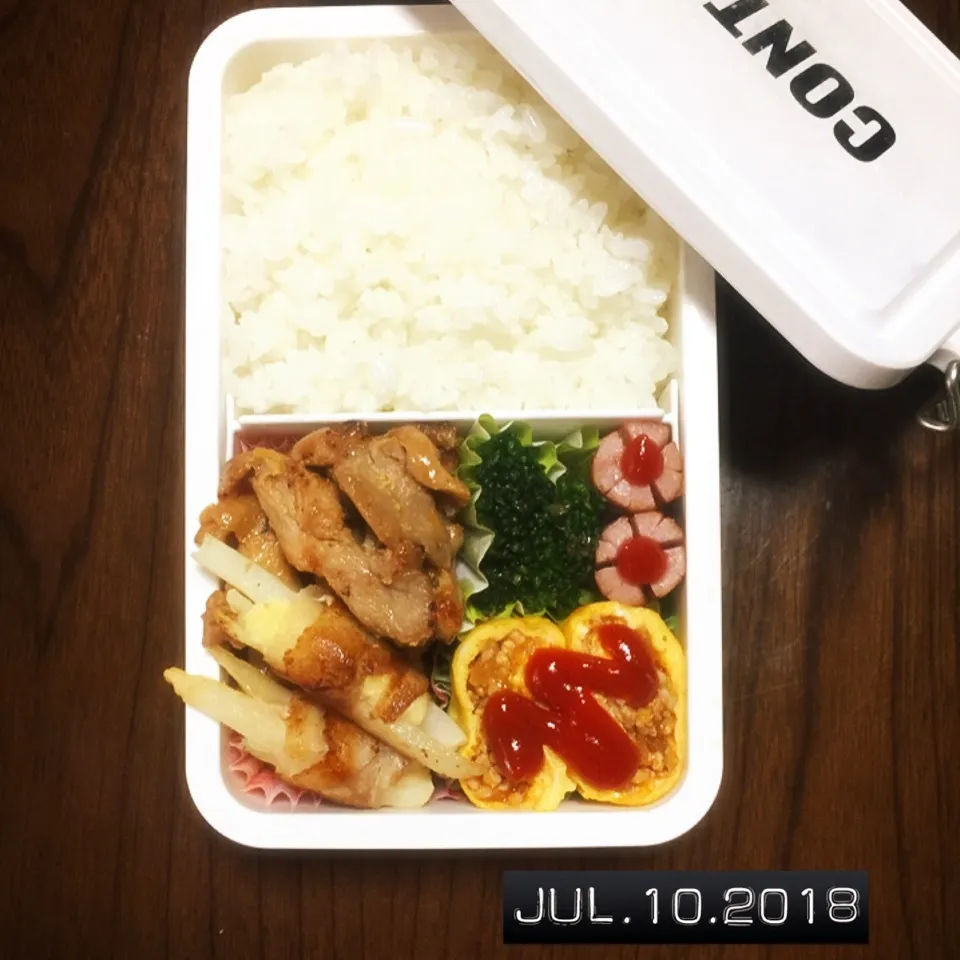 Snapdishの料理写真:男子高校生弁当|TOMOさん