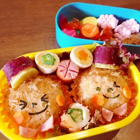 お芋掘りいってらっしゃい弁当♪|はるちるさん