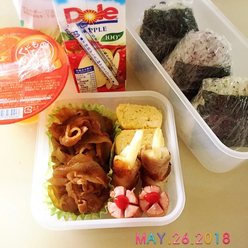 Snapdishの料理写真:男子高校生弁当|TOMOさん