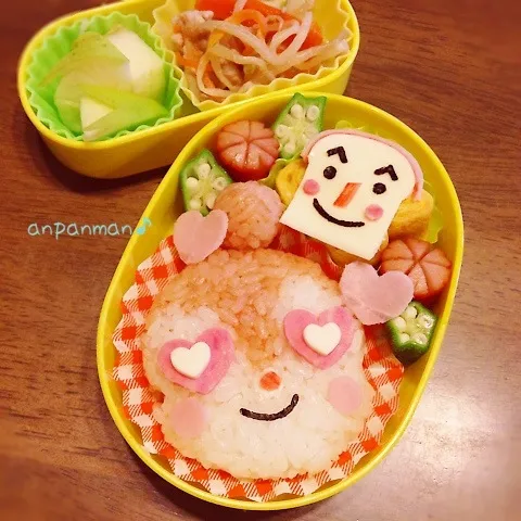 ドキンちゃんハート弁当|はるちるさん