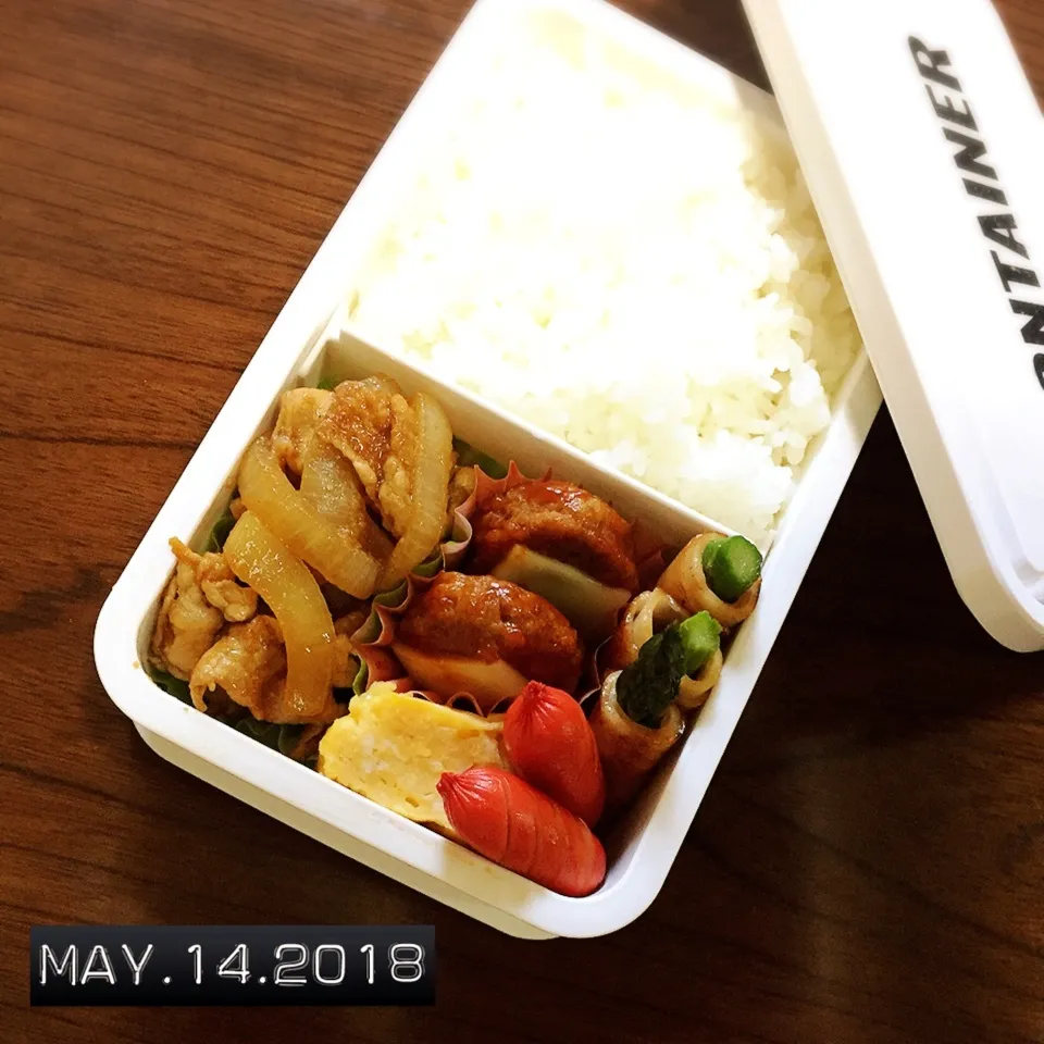 Snapdishの料理写真:男子高校生弁当|TOMOさん