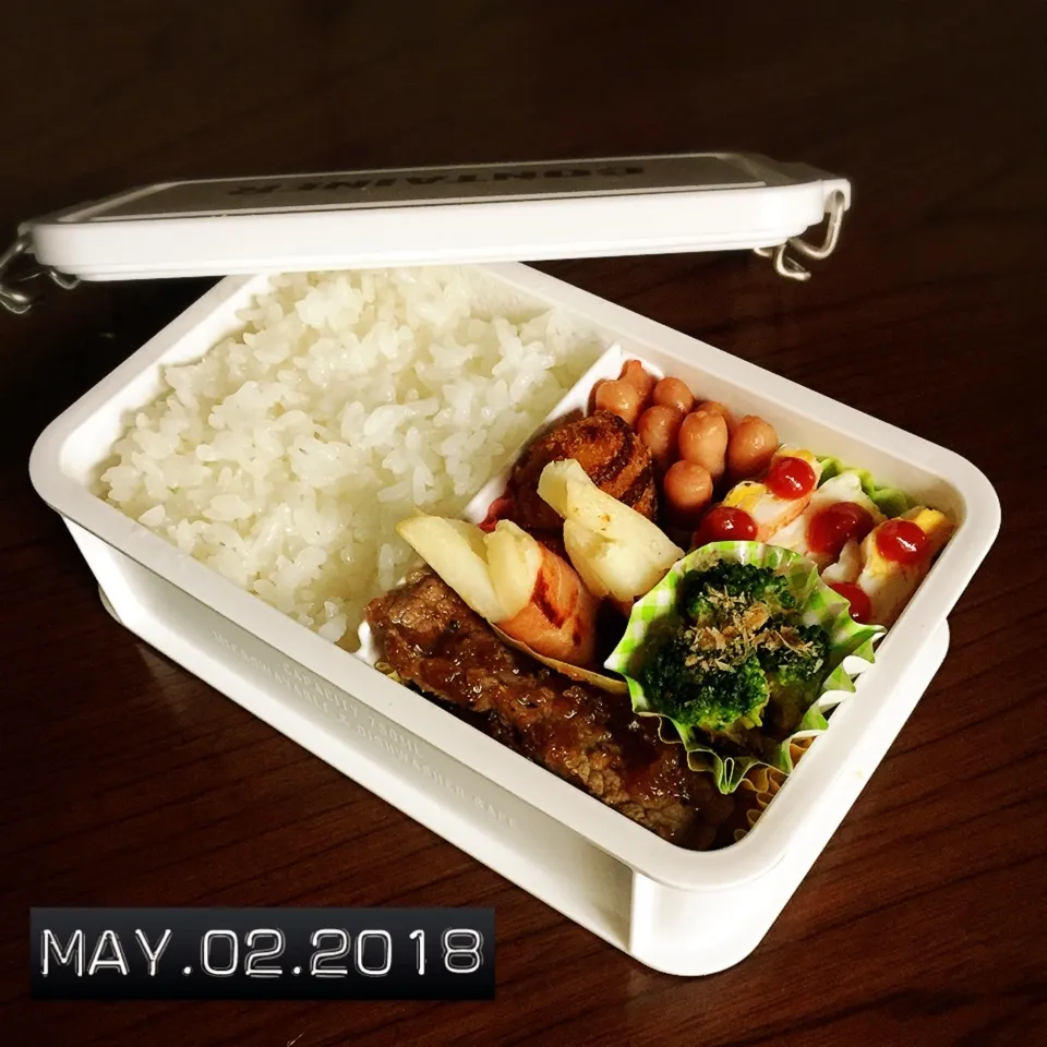 Snapdishの料理写真:男子高校生弁当|TOMOさん