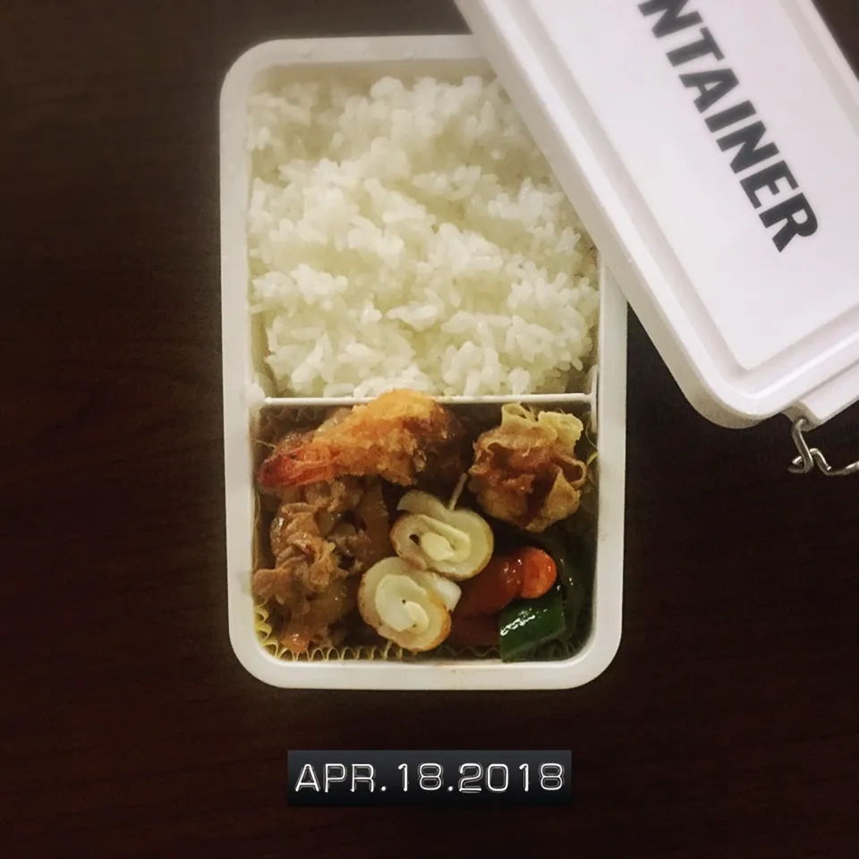 Snapdishの料理写真:男子高校生弁当|TOMOさん