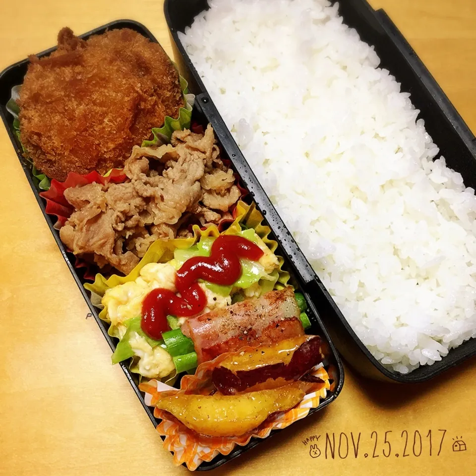 Snapdishの料理写真:男子高校生弁当|TOMOさん