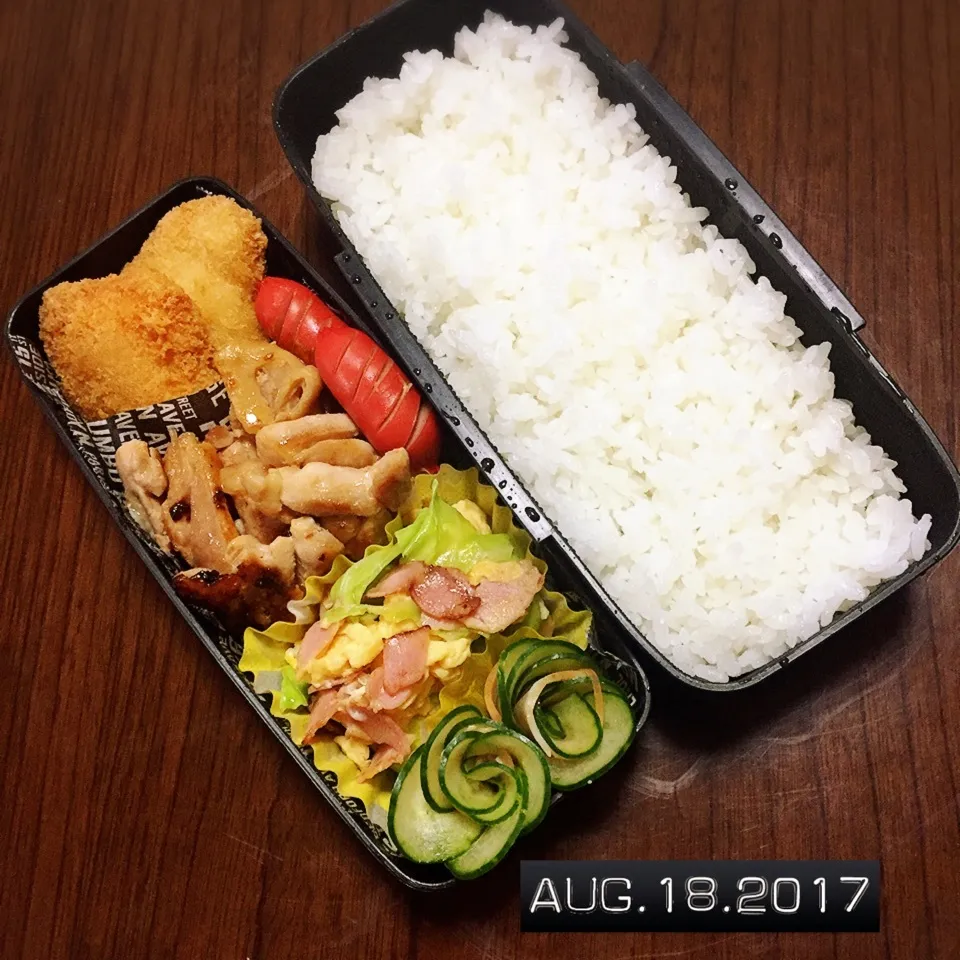 Snapdishの料理写真:男子高校生弁当|TOMOさん