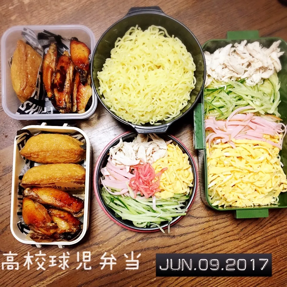 Snapdishの料理写真:男子高校生兄弟弁当|TOMOさん