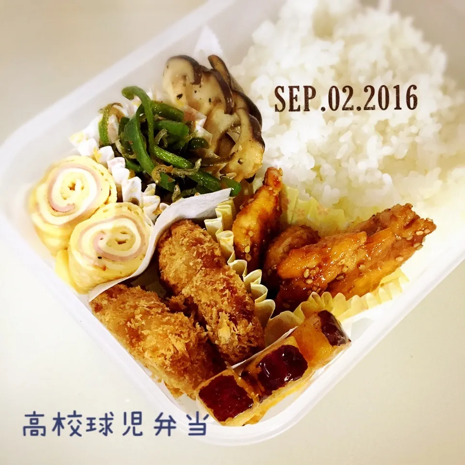 Snapdishの料理写真:高校生男子弁当|TOMOさん