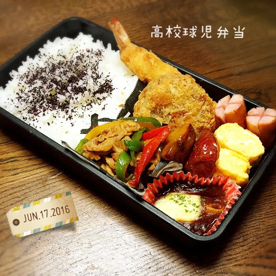 Snapdishの料理写真:高校生男子弁当|TOMOさん