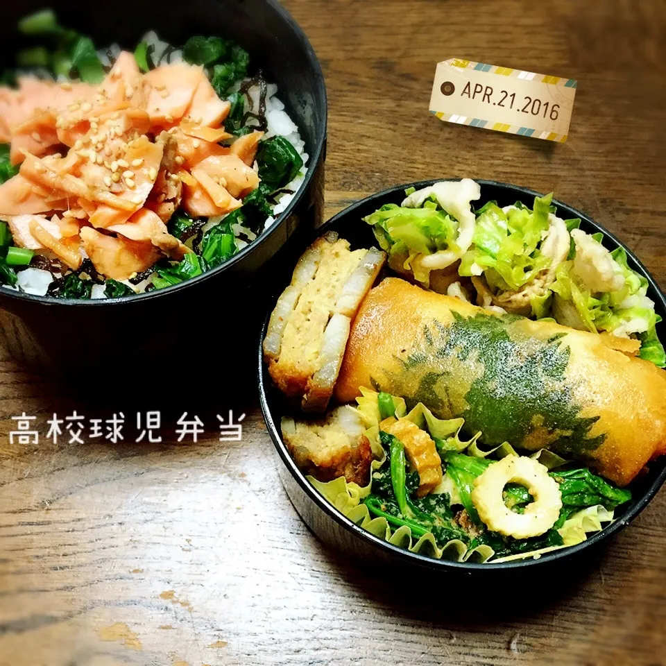 Snapdishの料理写真:高校生男子弁当|TOMOさん