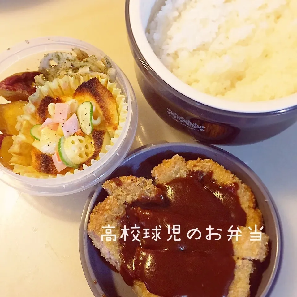 Snapdishの料理写真:高校生男子弁当|TOMOさん