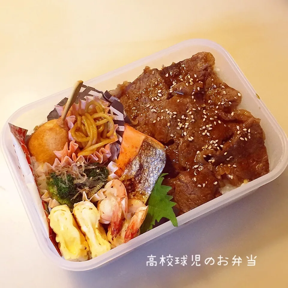 Snapdishの料理写真:高校生男子弁当|TOMOさん