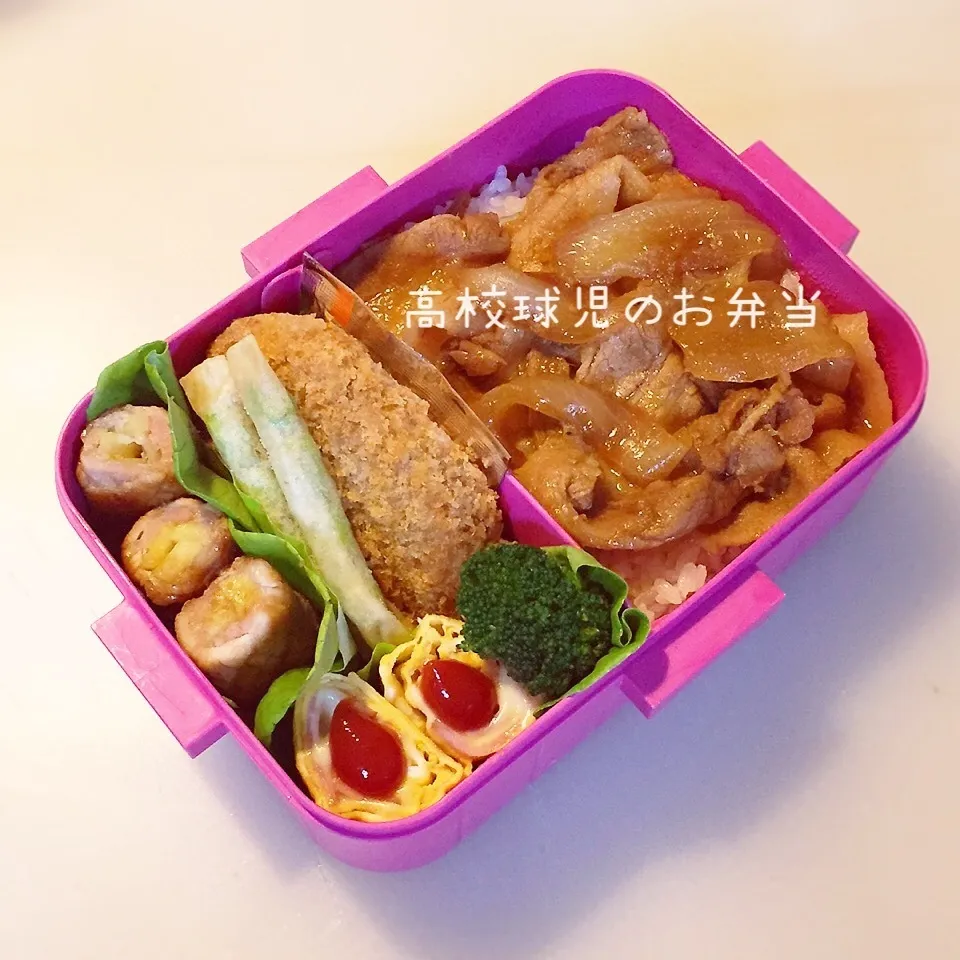 Snapdishの料理写真:高校生男子弁当|TOMOさん