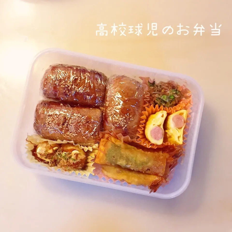 Snapdishの料理写真:高校生長男弁当|TOMOさん