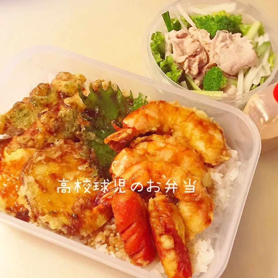 Snapdishの料理写真:高校生息子弁当|TOMOさん