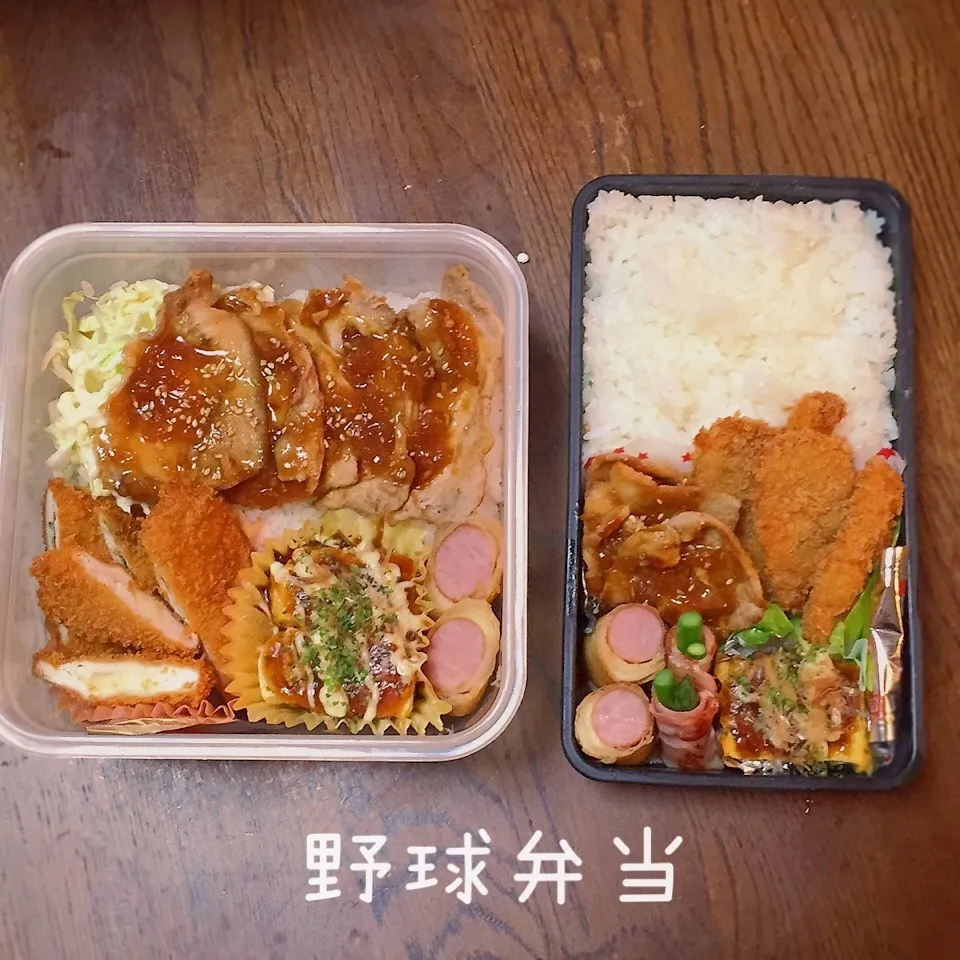 Snapdishの料理写真:兄弟弁当|TOMOさん