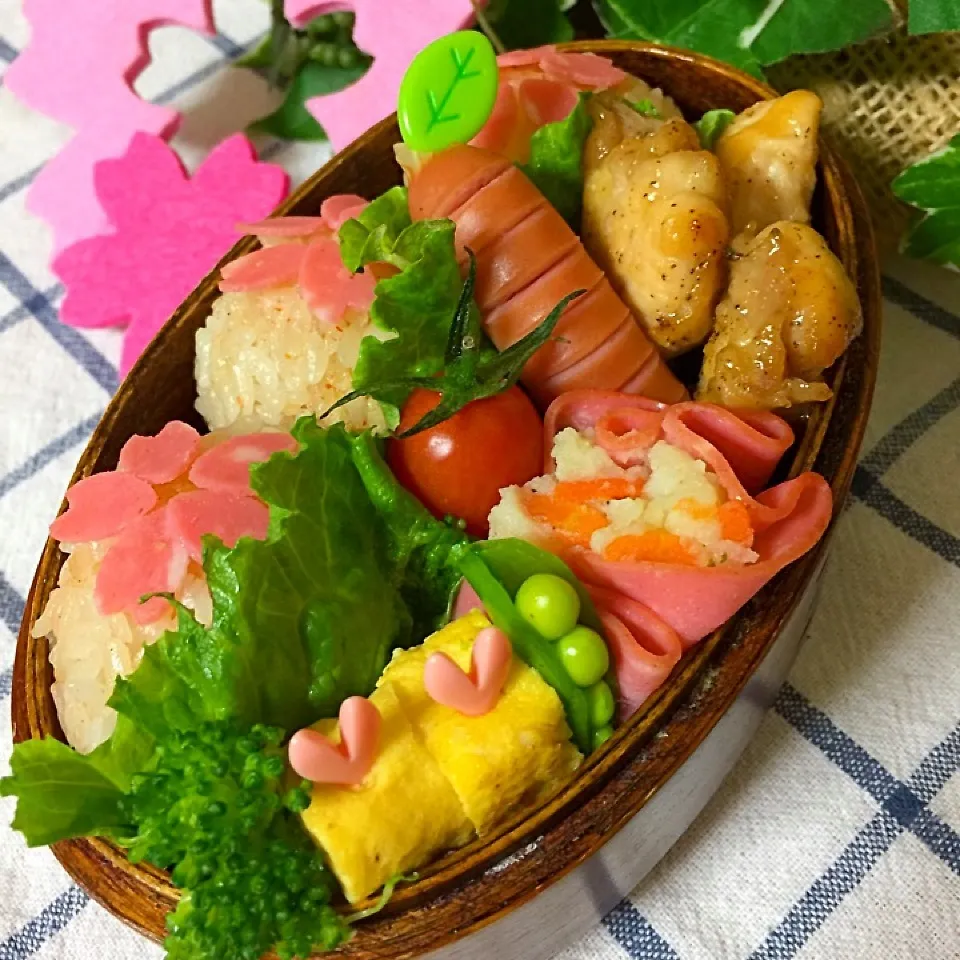 桜咲け!娘のお弁当♪|サリーさん