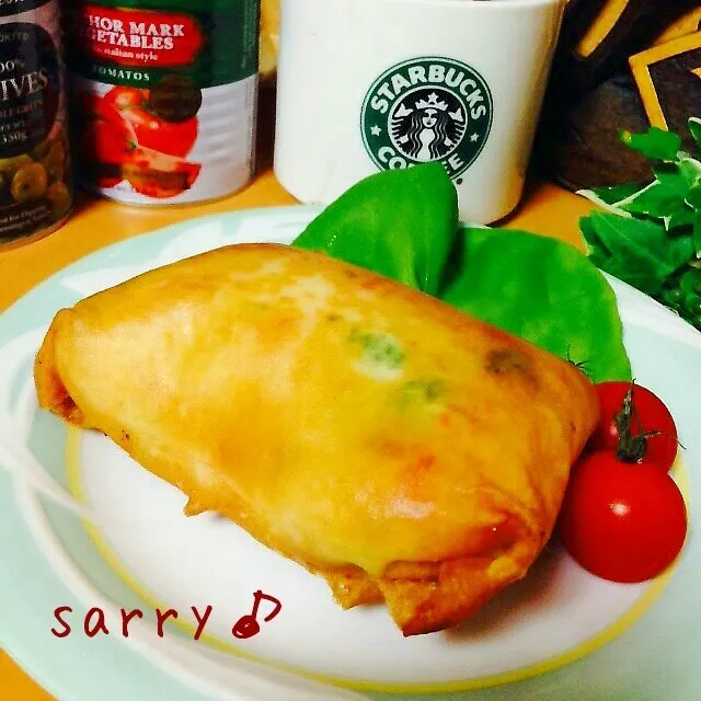 Snapdishの料理写真:まるで宝石箱やぁ～!!!彦磨呂もびっくり(笑)宝石箱ドリア♡|サリーさん