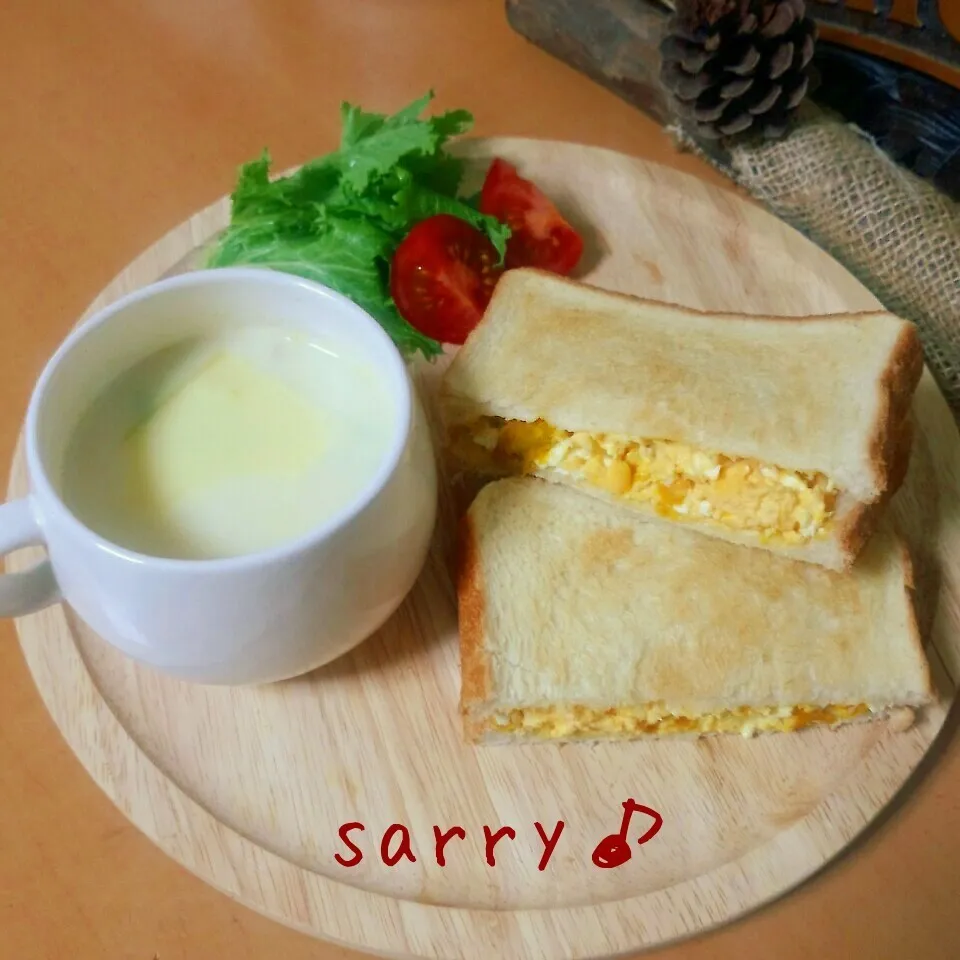 スープめぐりの旅♡ミルクチーズ味噌スープ♪|サリーさん