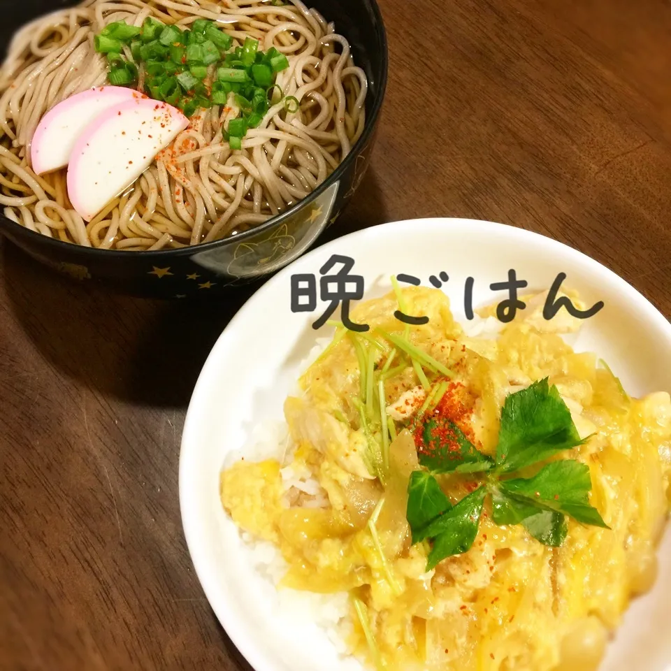 ふわとろ親子丼&お蕎麦|み〜さん