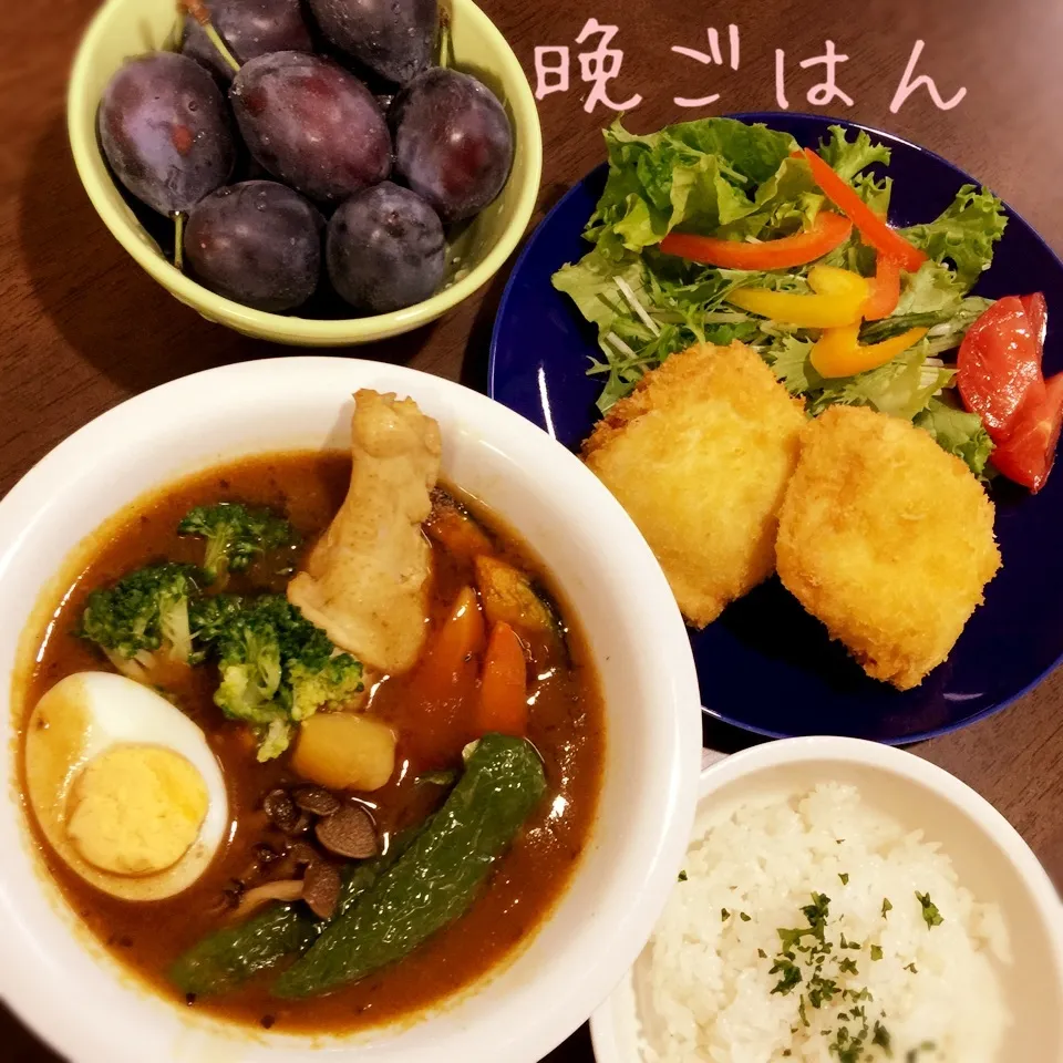 スープカレー&納豆はんぺん&シュガープルーン|み〜さん