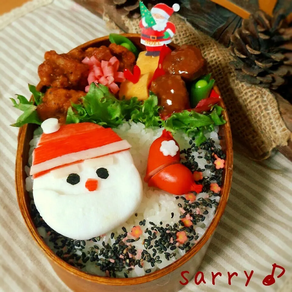 Snapdishの料理写真:☆Xmas弁当☆|サリーさん