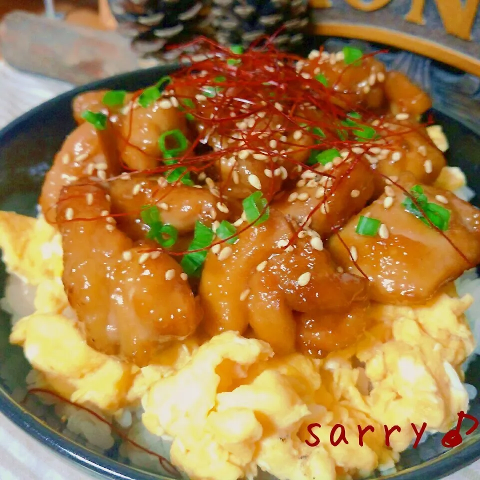 焼き鳥丼♪|サリーさん