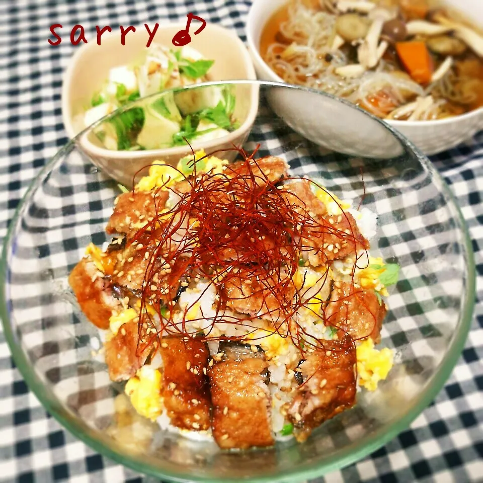 さんまの蒲焼き丼♪|サリーさん