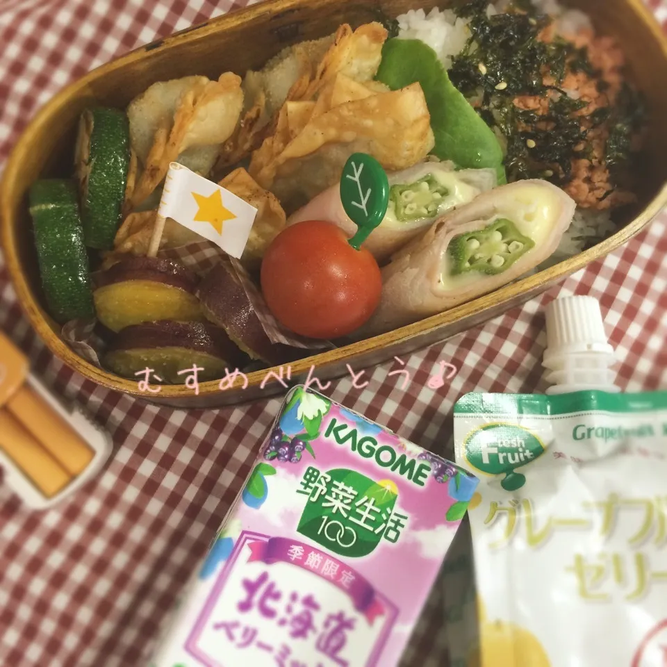 頑張れー！吹奏楽コンクール 娘弁当|はなさん