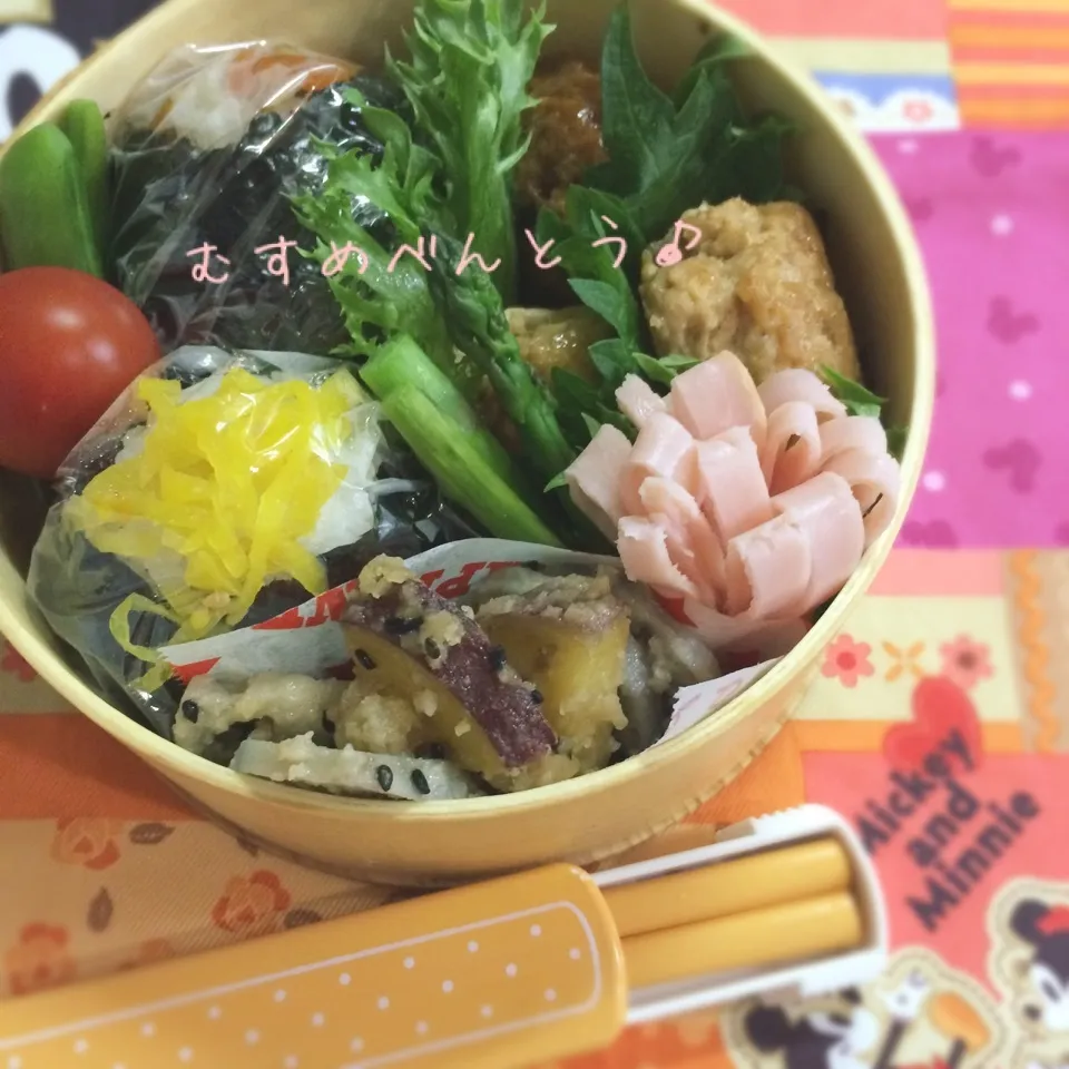 Snapdishの料理写真:今日の娘弁当|はなさん