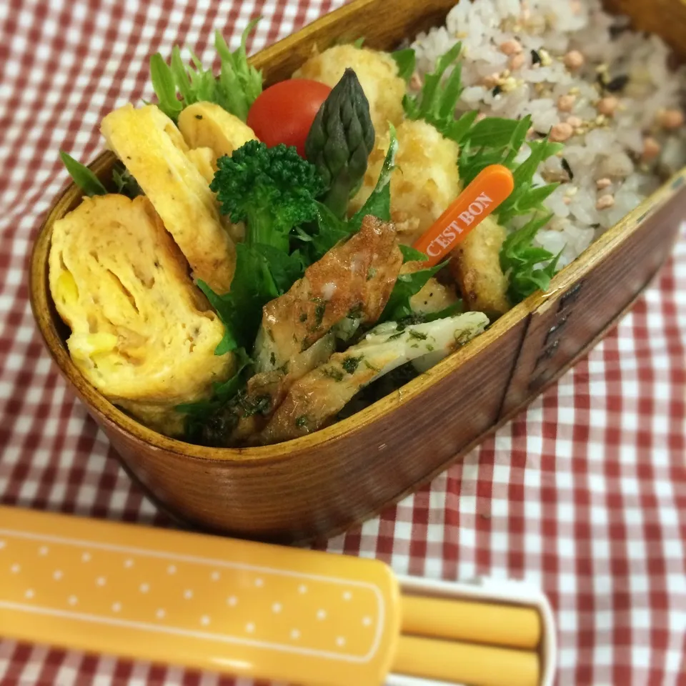 新学期が始まるよ！娘弁当|はなさん