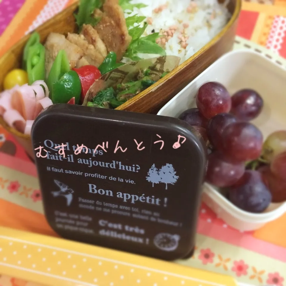 Snapdishの料理写真:今日の娘弁当|はなさん