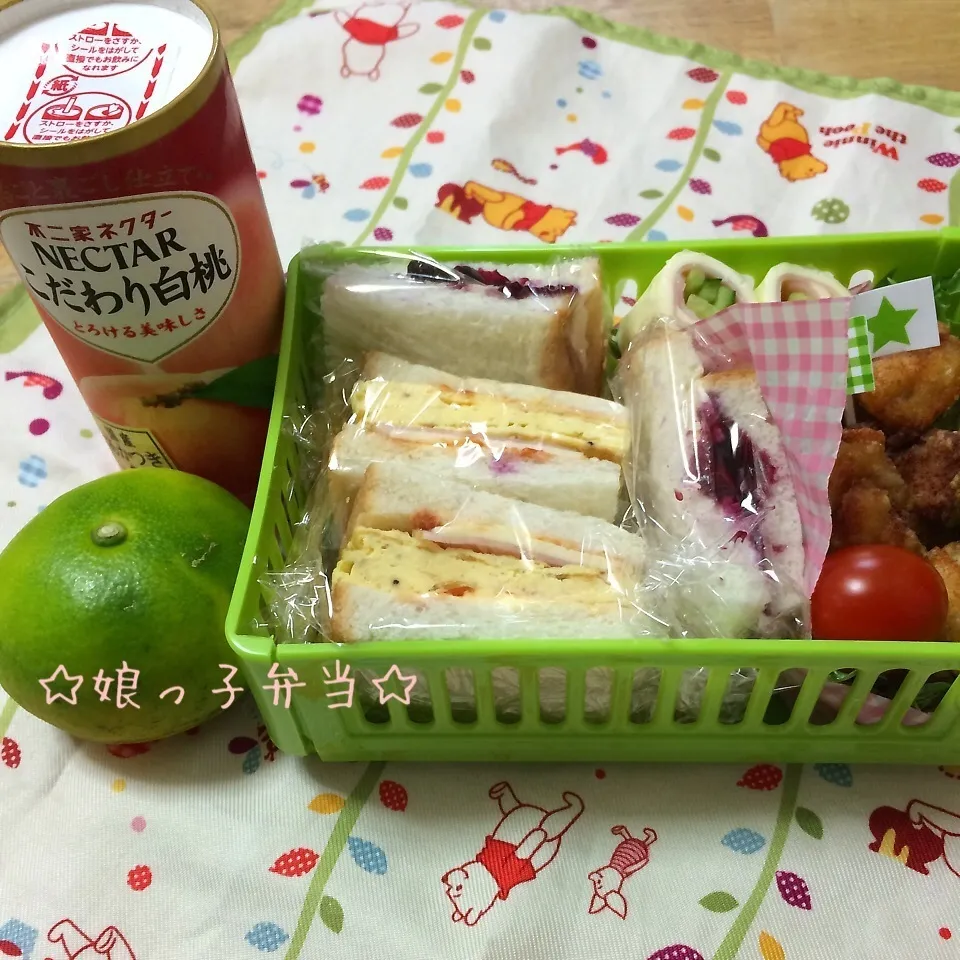 Snapdishの料理写真:娘、体育祭弁当|はなさん