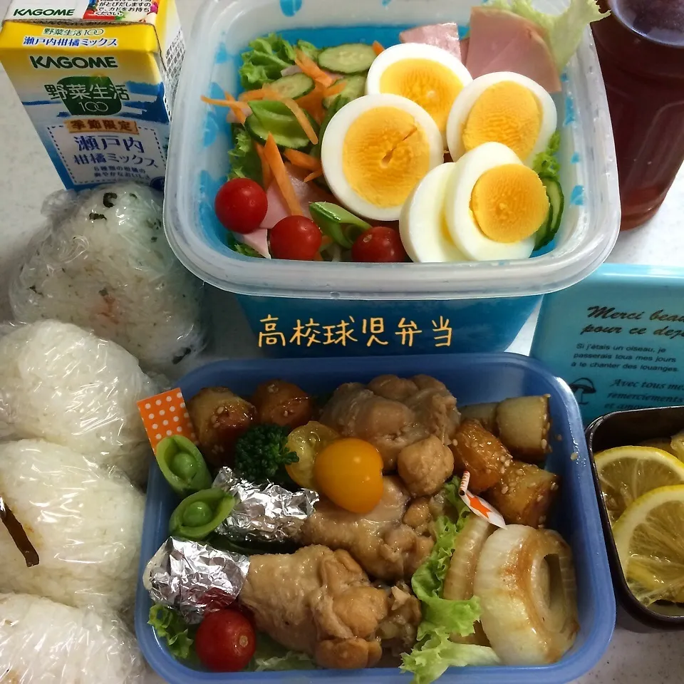 Snapdishの料理写真:今日の息子弁当|はなさん