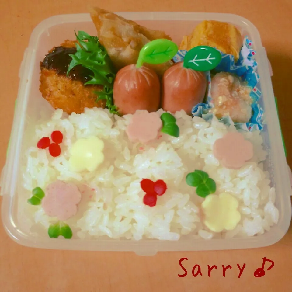 Snapdishの料理写真:娘ちゃんのお弁当♪|サリーさん