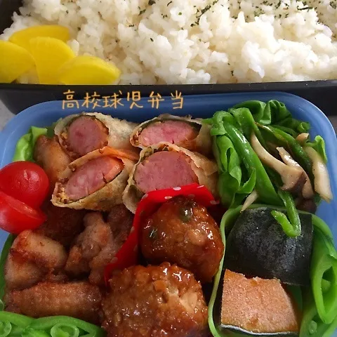 息子応援弁当|はなさん