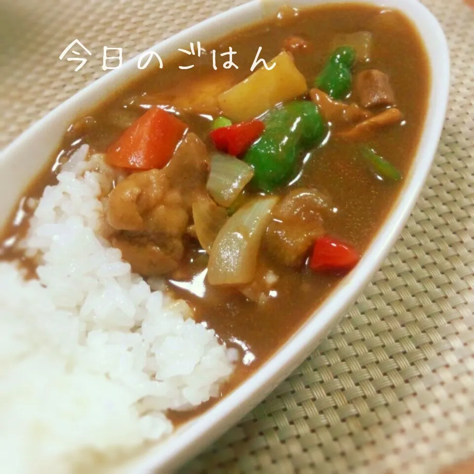 ☆彩り野菜とチキンのカレー☆|ナデシコさん