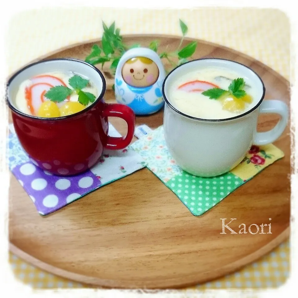 お鍋で簡単☆コーヒーカップでとろりん茶碗蒸し♪|くいしんぼうさん