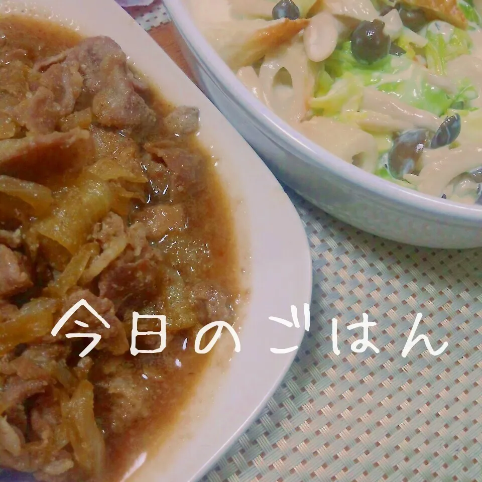 Snapdishの料理写真:今日の夕ごはん|ナデシコさん