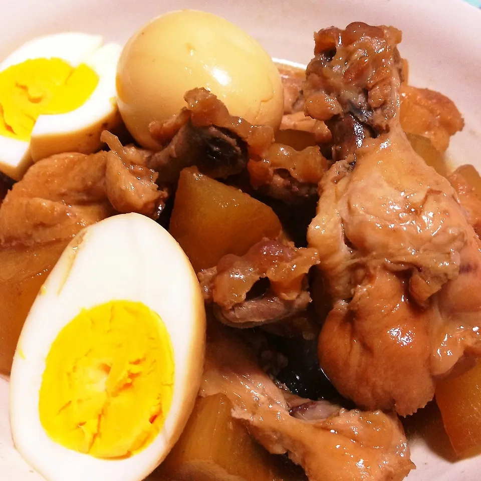 ☆手羽元と雪のした大根の煮物☆|＊nozo＊さん