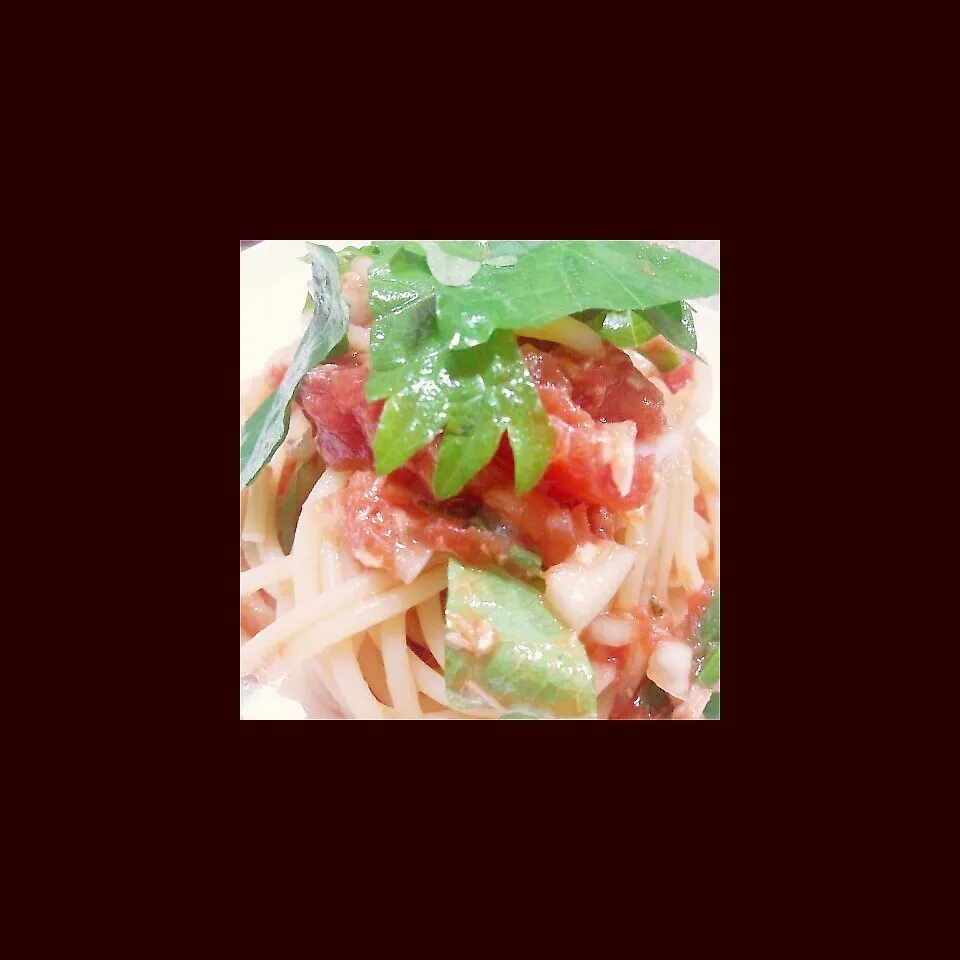 簡単冷製パスタ|ナデシコさん