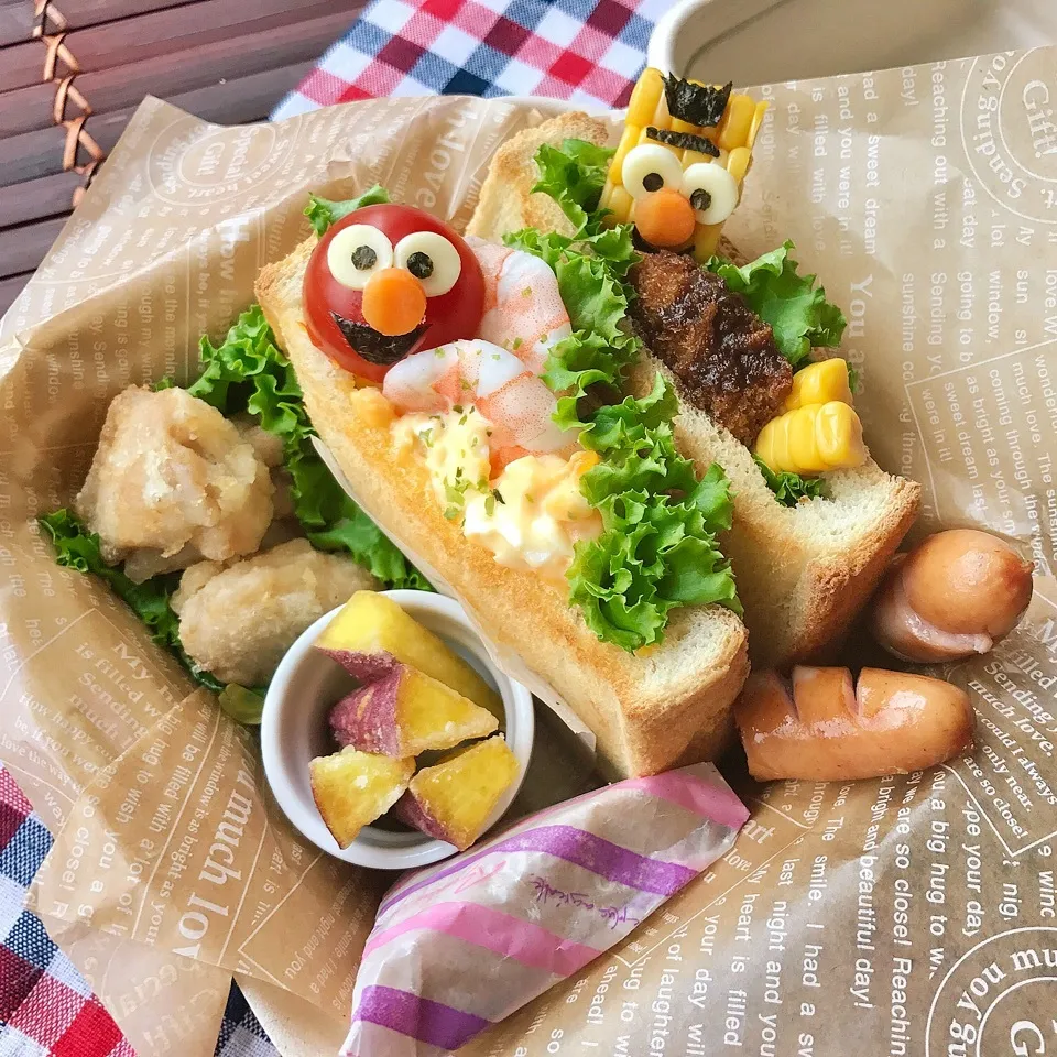 久しぶりの子供弁当|えりかさん