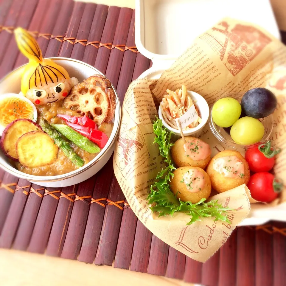 リトルミー♡カレー弁当|えりかさん