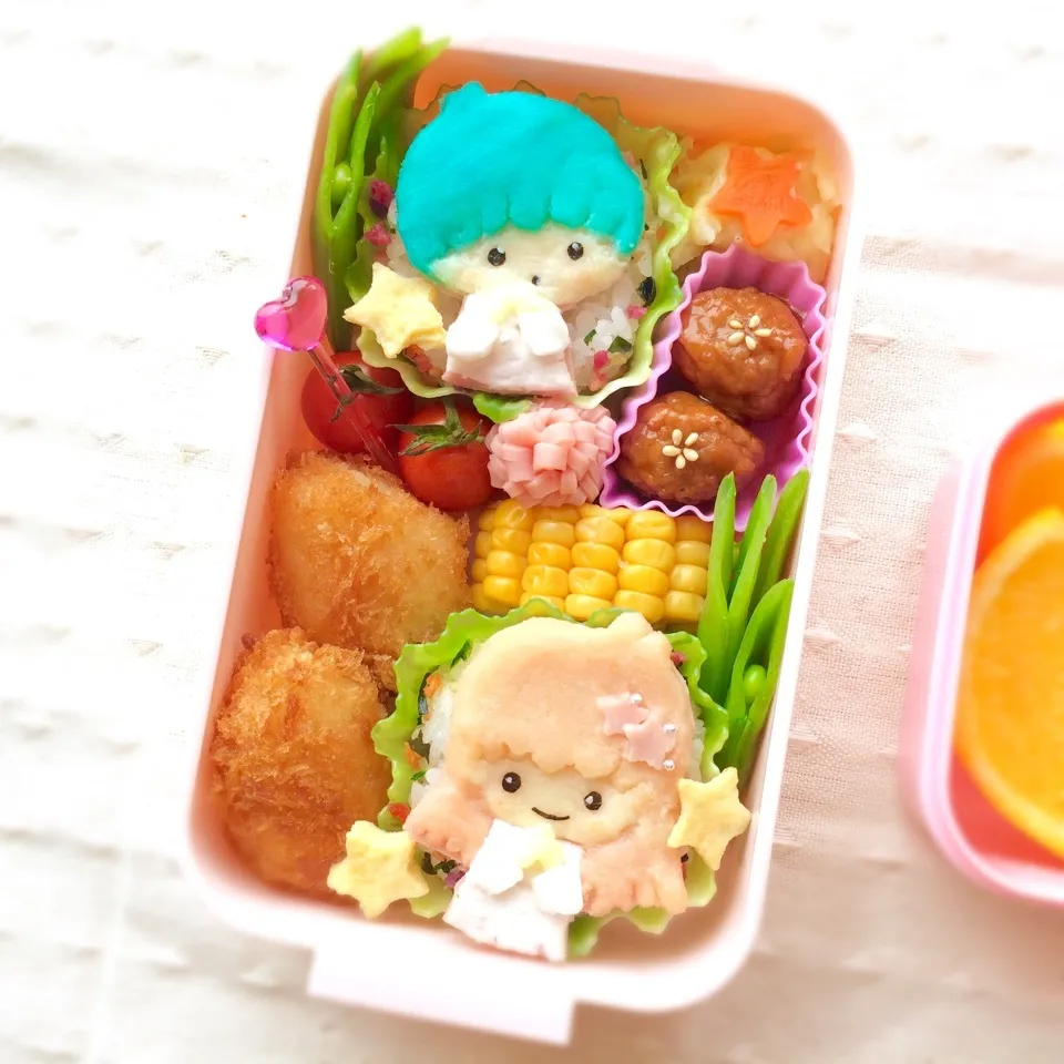 七夕キキララ弁当|えりかさん