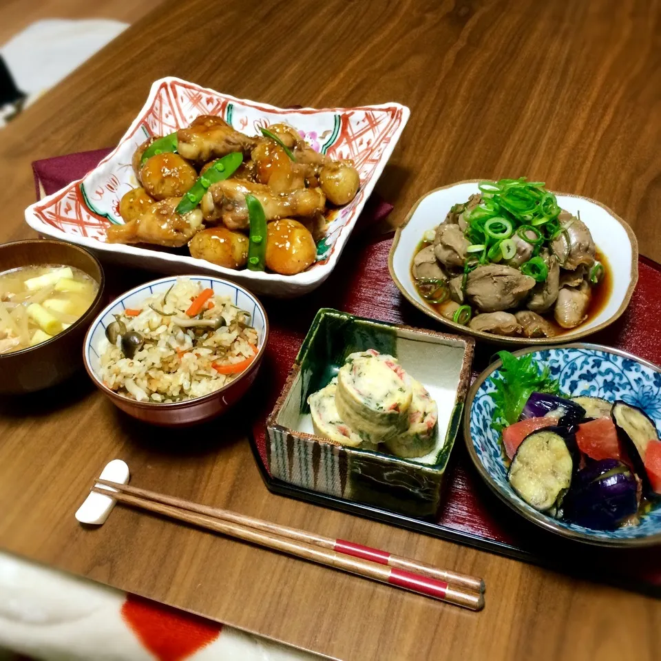 orimamaさんの鶏レバーと砂肝の醤油ラー油漬け|えりかさん