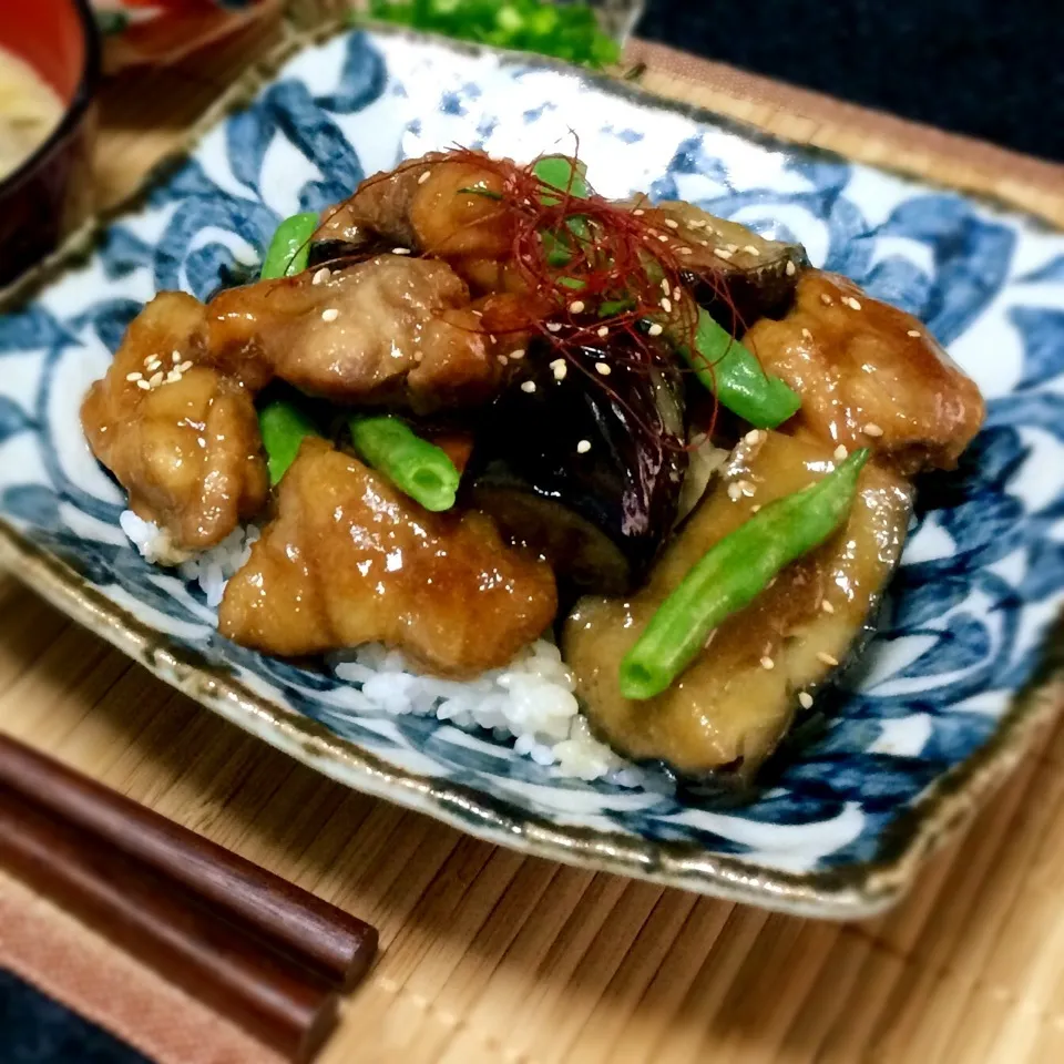 鶏モモと茄子の南蛮煮|えりかさん