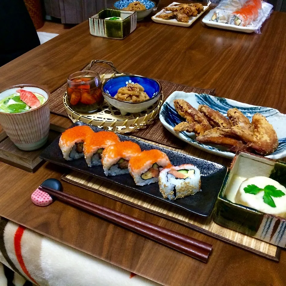 Snapdishの料理写真:カルフォルニアロール|えりかさん