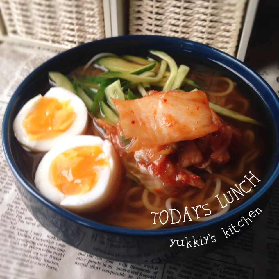 ♡♡冷え冷えスープが美味しい韓国冷麺♡♡|ユッキーさん