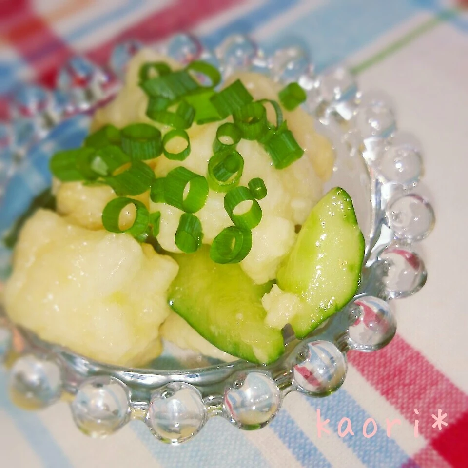 ちゃちゃっと一品☆包丁いらず長芋とキュウリの浅漬け|くいしんぼうさん